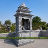 Mẫu Lăng Thờ Đá 3 Mái tại khu Lăng Mộ tổ, dòng họ