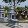 Mẫu Mộ 3 mái đẹp -  xây Mộ 3 mái cho Ông Bà, Cha Mẹ