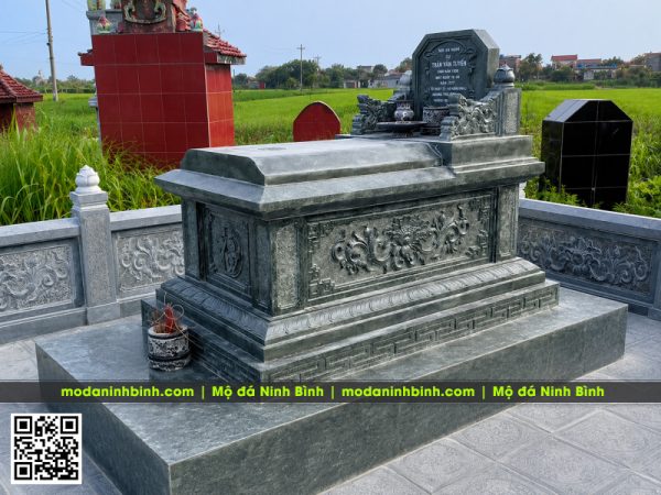 Mẫu Mộ Tam Sơn - Mộ đá đơn đẹp, trang trọng, bền vững