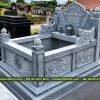 Mẫu Mộ Tổ - Mộ Cụ Tổ Dòng Họ dạng quây, đá xanh Thanh Hóa
