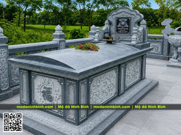 Mẫu Mộ chôn 1 lần - Mộ đá đơn chôn 1 lần (Mộ Kim Tĩnh)
