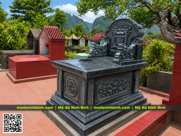 Mẫu Mộ đá đơn bán chạy 2026, kích thước chuẩn 81x127cm, lắp đặt ngay trên toàn quốc