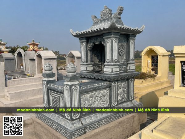 Mẫu Mộ đá một mái giá rẻ tại Làng đá Ninh Bình