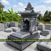 Mẫu Mộ đá xanh granite mái đẹp - Mộ đá Ninh Bình 2026