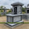 Mộ đá 1 mái bằng nguyên khối - Mộ đá giá rẻ tại Ninh Bình