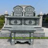 Sửa Mộ Cha Mẹ bằng Mẫu Mộ đá đôi bành không mái