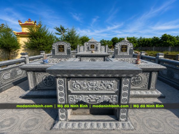 Tư vấn xây Lăng Mộ Tổ - Mẫu Lăng Mộ Tổ Dòng Tộc, Dòng Họ Đẹp, Chất Lượng, Chuẩn Phong Thủy 7 Mau Ban Tho Da tai Lang Mo To