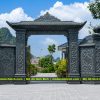 Báo giá cổng đá 1 mái cho Nhà thờ họ, Từ đường