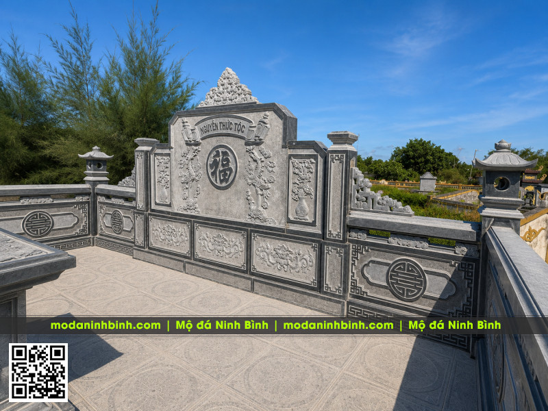 Bố trí Bình Phong Lăng Mộ Tổ, Mẫu Bình Phong Mộ Tổ chuẩn 4 Bố trí Bình Phong Lăng Mộ Tổ, Mẫu Bình Phong Mộ Tổ chuẩn