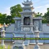 Tư vấn xây Lăng thờ đá 3 mái đẹp, bề thế, đá xanh rêu chất lượng 2 Tu van xay Lang tho da 3 mai dep be the da xanh reu chat luong